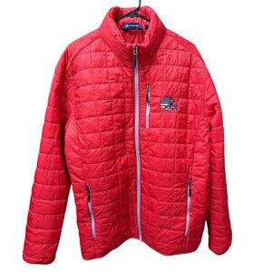 Browns Americana Cutter & Buck Rainier PrimaLoft Mens Insulated Puffer Jacket